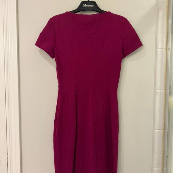 Vibrant magenta bodycon dress, italian brand BLUEGIRL, barely worn - Picture 4 of 7